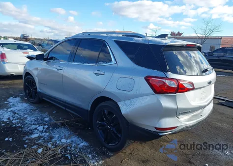 2020 Chevrolet Equinox Fwd Lt 1.5L Turbo из США, поврежденный, VIN 3GNAXKEVXLL266785